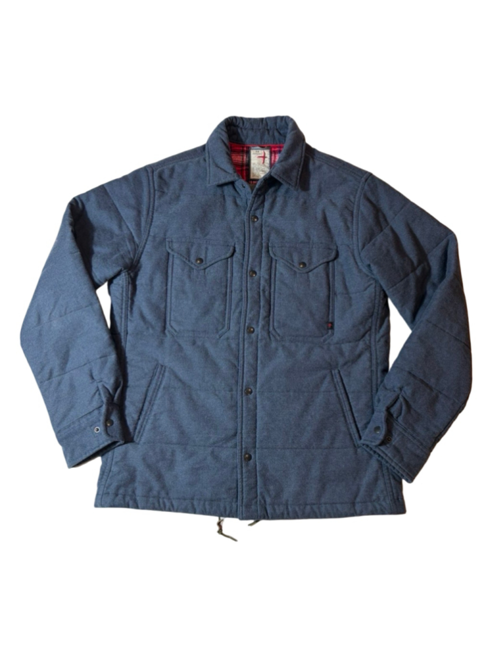 Relwen Moleskin Snap CPO Jacket Men’s M Navy Quilted Huckberry Workwear